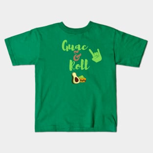 Rock and roll guacamole Kids T-Shirt